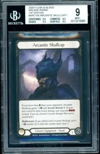 Arcanite Skullcap Cold Foil Flesh and Blood Arcane Rising 1st Edition BGS 9B+++