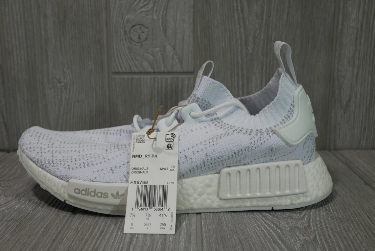Adidas nmd r1 clearance pk white herren