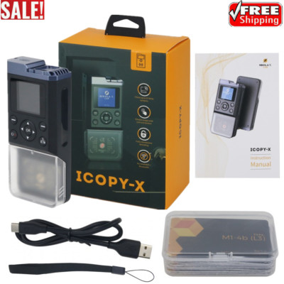 New iCopy-X XS Automatic Card Copier Portable RFID Reader Writer English ICOPYX