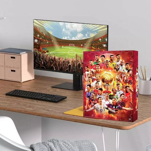 Charming World Cup Advent Calendar Exclusive Pvc Design Ideal For Festive 2024 - Picture 8 of 9