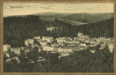 Marienbad Tschechien Boehmen Totalansicht Böhmen