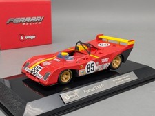 Modellautos 1:43 Bburago Racing Ferrari 312 P 1972 #85 Ickx Andretti OVP