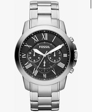 Image of Fossil Grant Men’s Quartz Chronograph Black 