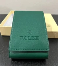 Rolex Leather Travel Pouch Premium Service Center Pouch Best Price No Watch