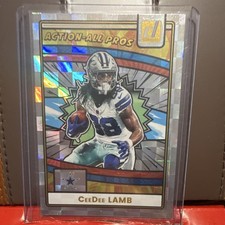 2025 Panini Donruss Action All-Pros CeeDee Lamb #AAP-CLA Dallas Cowboys