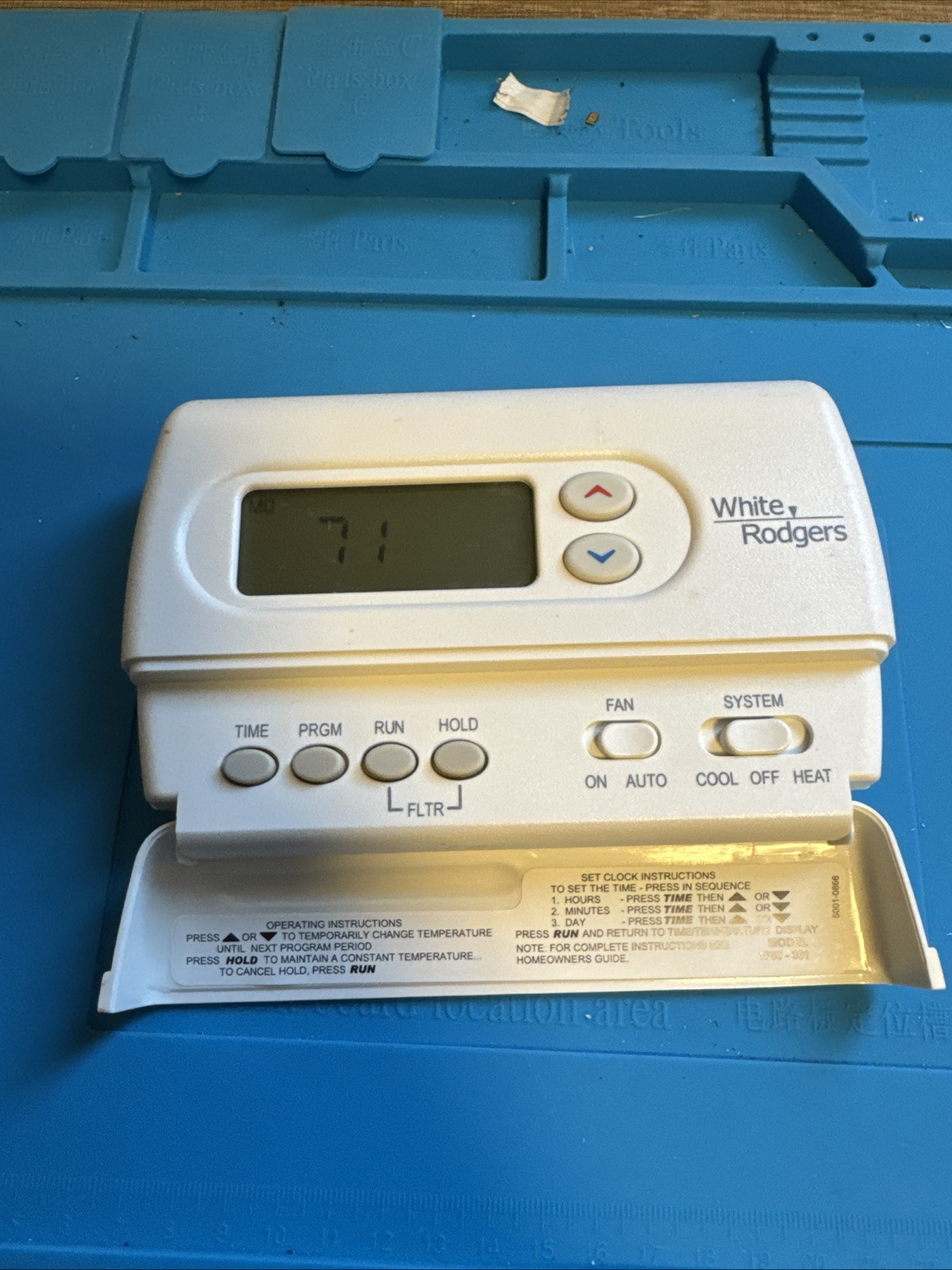 White-Rodgers 1F80-361 Programmable Thermostat