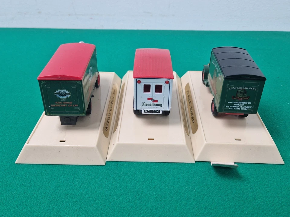 3 x Modelos Matchbox de furgonetas fundidas a presión de antaño Mack Renault Atkinson Foto 4 de 4