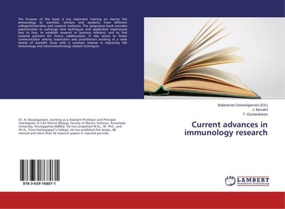Current advances in immunology research J. Ilamathi