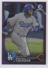 2016 Bowman Chrome Prospects Purple Refractor 39/250 Willie Calhoun #BCP169 yj7