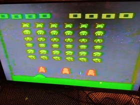 Atari 2600 VCS Games River Raid Space Invaders Tested