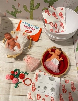 zuru my mini baby surprise Valentine s sweethearts flower baskets lot