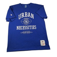 Urban Necessities NFL Shirt Jersey L Super Bowl LVIII 2024 Las Vegas NV Blue 