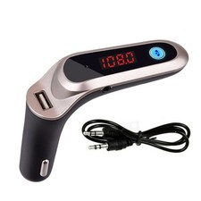 Handsfree USB Charger Car Bluetooth FM Transmitter Radio MP3 Player Adapter