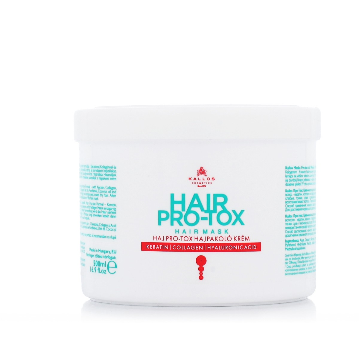 Kallos Hair Pro-Tox Mask 500 ml 1790₽