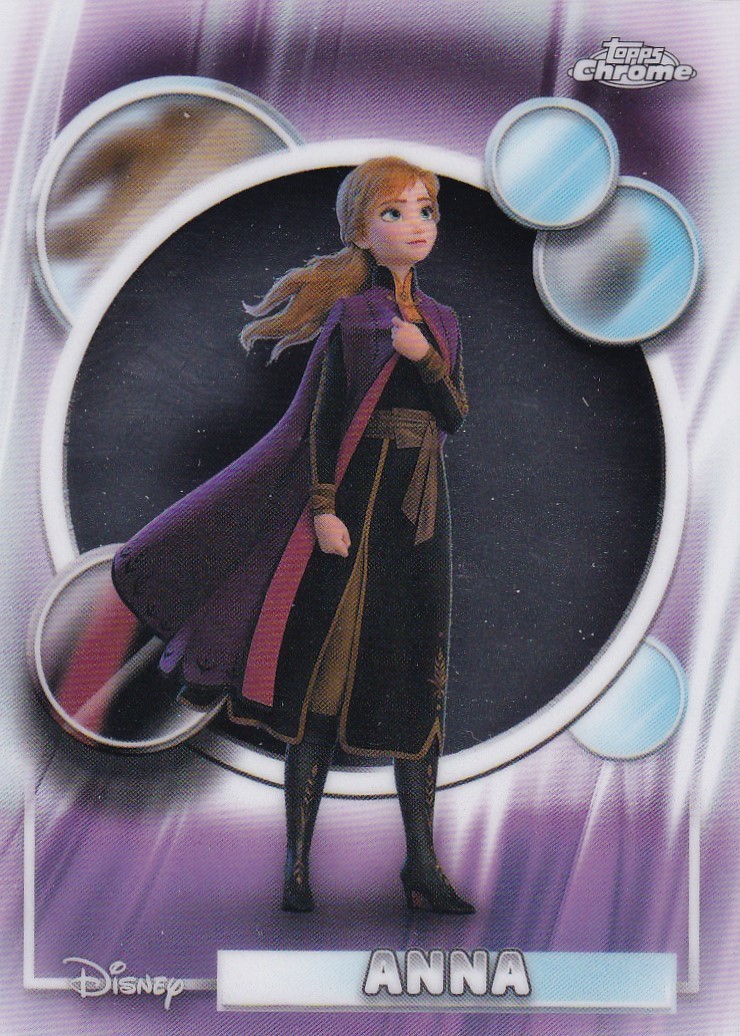 ANNA FROZEN TOPPS CHROME DISNEY BASE CARD #169 2026 26