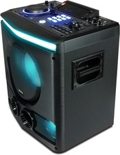 Gemini GPK-800 2,400 Watt Bluetooth Karaoke Party System, 8" Woofer, 2 x 2"...