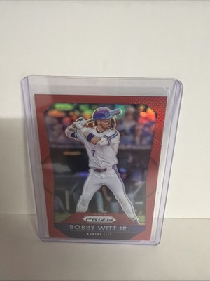 Panini 2026 Prizm Baseball Bobby Witt Jr. #13 Red Prizm /199 KC Royals