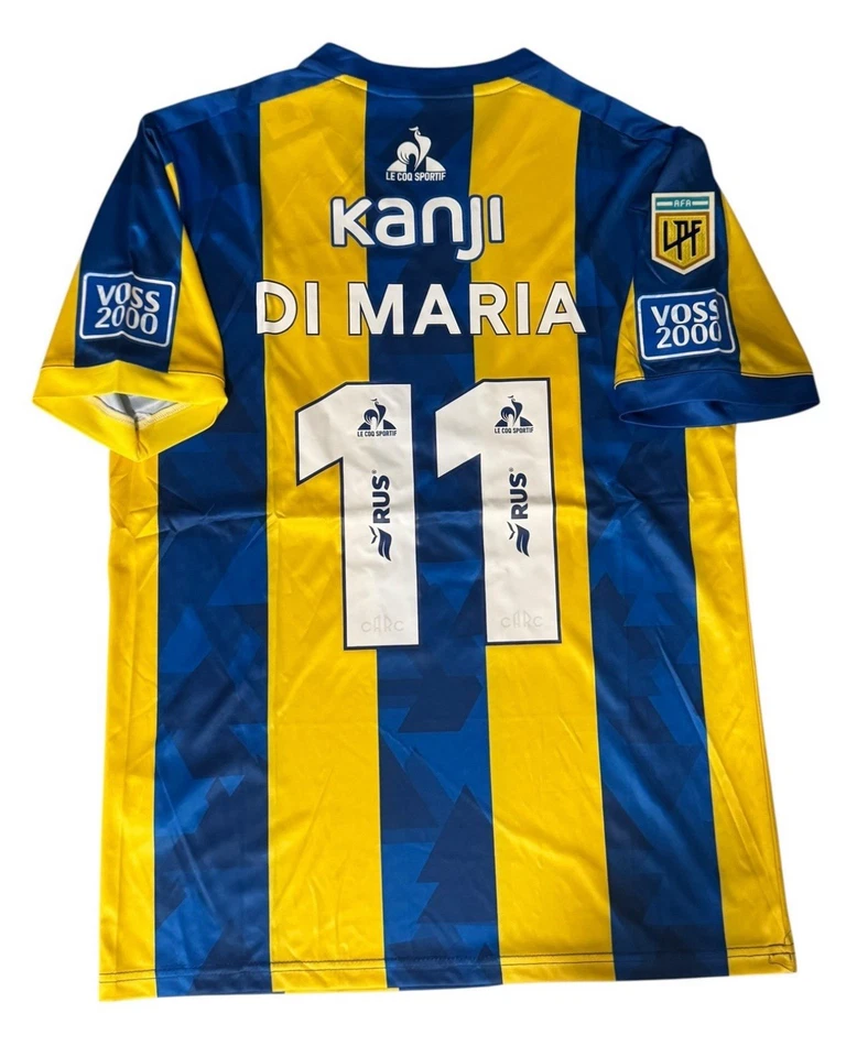 Camiseta Ángel Di María #11 Central de Argentina Grande - Parches Argentina - Azul Foto 2 de 4