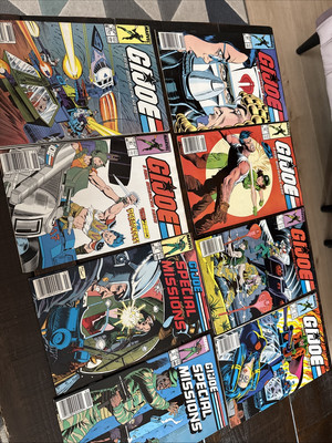 G.I.Joe A Real American Hero Marvel US Comics 8 Stück 
