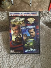 VG Preowned Condition DVD Jack Nicholson Double Feature Wild Ride Hells Angels