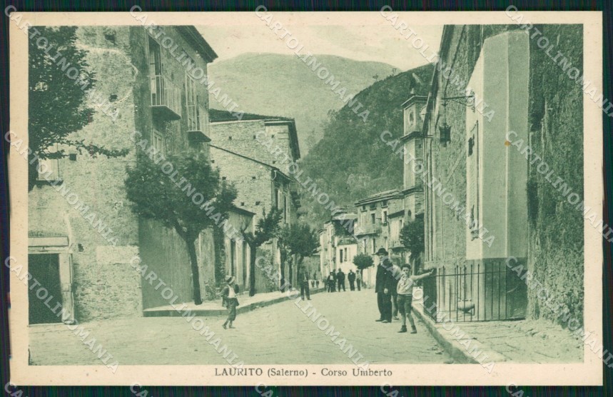 Salerno Laurito cartolina QZ3854