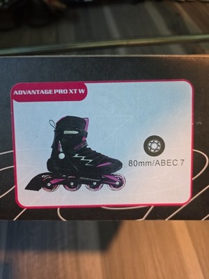 ROLLERBLADE Womens Bladerunner Advantage Pro XT Inline Skates Size 9 Black/Pink