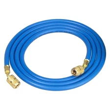 Robinair 96" Blue A/C Charging Hose w Automatic Shut-Off for 12134A Series