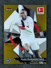 2020 Topps Chrome Bundesliga Silas Wamangituka 8/50 RC Gold Refractor #93