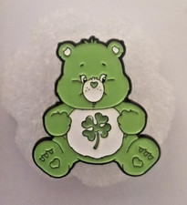 CARE BEARS-GOOD LUCK BEAR-PIN-2 OR MORE PINS SHIPPING 5.49-SPEND 20 SHIP FREE