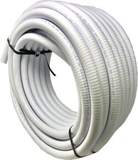 1.5" Dia Flexible PVC Pipe, Swimming Pool and Spa Hose Tubing, Schedule 40, Pump