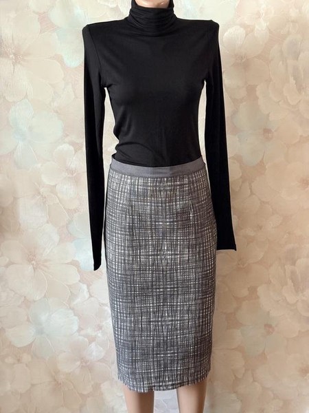 Women COS Skirt White Cotton 34