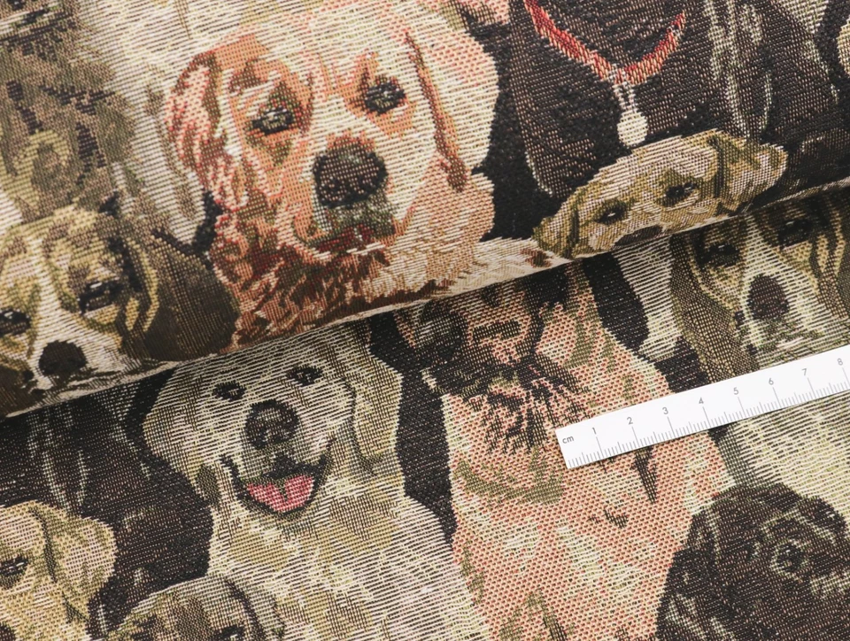 GOBELIN Stoff Dekostoff Taschenstoff Kissen Polster HUNDE EUR 19,98/m - Bild 2 von 2