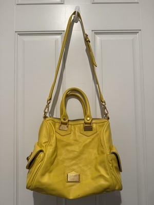 Marc Jacobs RARE handbag y2k Yellow leather  