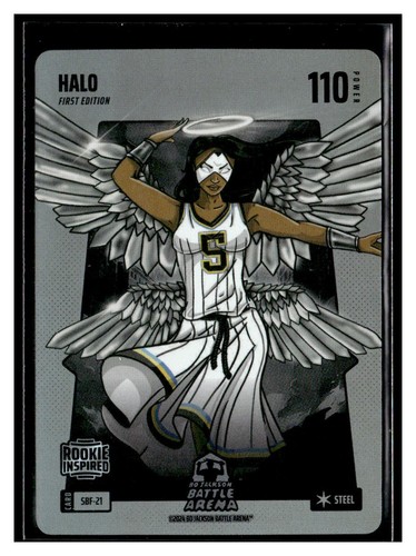 Bo Jackson Battle Arena Alpha #SBF-21 Halo Angel Reece Silver Steel RC