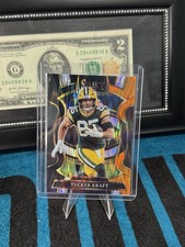 Panini Select 2025 Tucker Kraft - Packers - Concourse Orange Shock Prizm #68