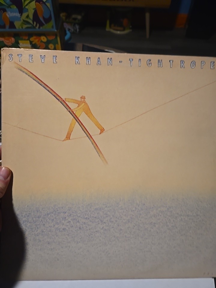 STEVE KHAN ~ Tightrope ~ Lp   VG+ Condition 