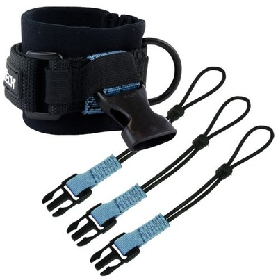 Falltech Wrist Attachment Tool Lanyard w/3 Pack of Tool Lanyard Speed Clip Loops