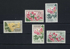 FLOWERS OF GABON- NATIVE  {5}   1961