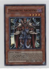 Terrorking Archfiend Unlimited YuGiOh Dark Crisis #DCR-072 2003