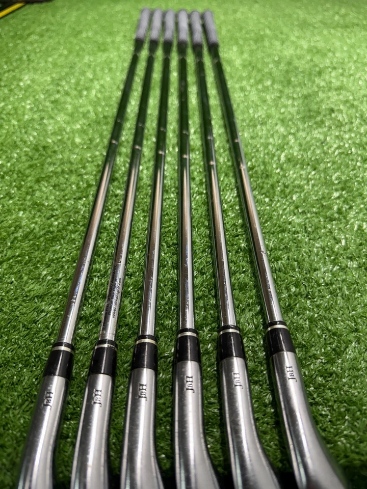 Juego de plancha Nickent 3DX Pro 5-PW / NS PRO 1180GH acero rígido / empuñaduras nuevas / sa6565 Foto 4 de 4