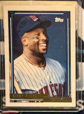 Kirby Puckett Minnesota Twins HOF ODDBALLS FOOD REGIONAL INSERTS PICK 1986-1996