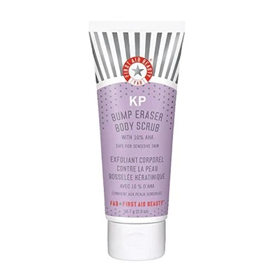 First Aid Beauty - KP Bump Eraser Body Scrub with 10% AHA, Keratosis Pilaris