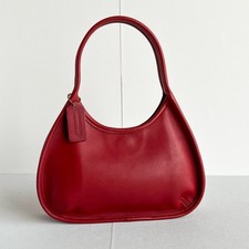 Pristine Vintage Red COACH 'Ergo' #9219 Handbag for sale