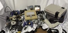 HUGE Lot Of Vintage Video Game Consoles Controllers Cables Games Untested Parts