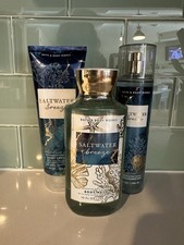 Bath  Body Works Saltwater Breeze Set Of 3