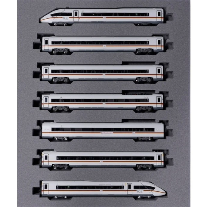 KATO 10-2024 N Gauge ICE4 German Federal Republic 7-Car Basic Set Model Train - Image 2 of 4