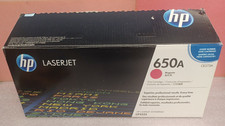 HP 650A Magenta CE273A Genuine LaserJet Toner Cartridge Opened Box / Sealed Bag