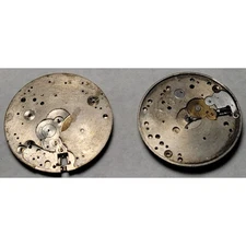 2 x Vintage Watch Movement Parts Lot For Repair Restoration Projects