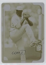 2015 Bowman Chrome Printing Plate Yellow 1/1 Tyson Ross #92 13iq