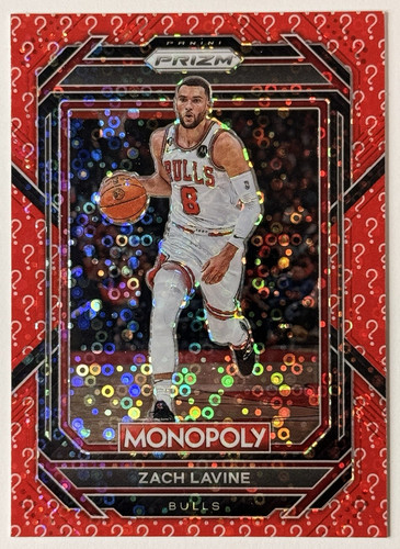 Panini 2022-23 Prizm Monopoly Zach LaVine Chicago Bulls #14 Red ? Prizm